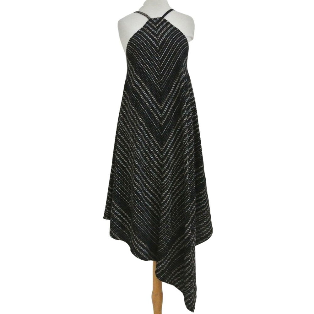LAURA SIEGEL Handloom Asymmetric dress NWT sz XS